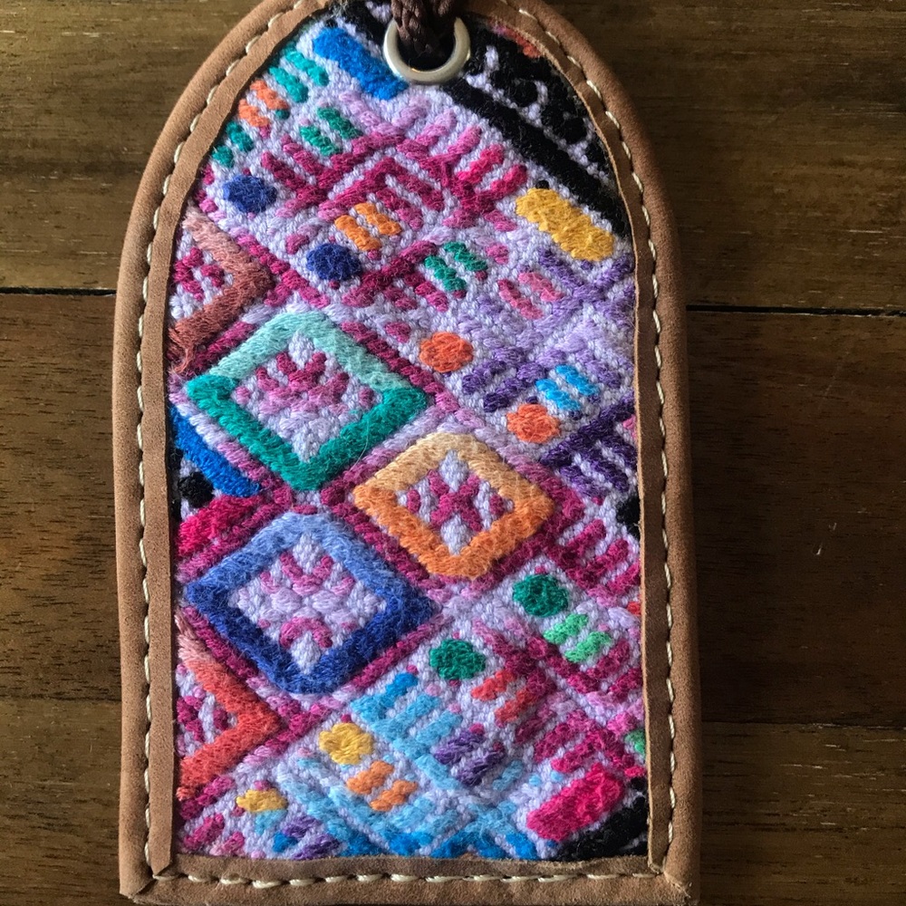 Noonday Collection luggage tag